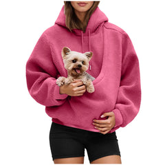 PAWVENA - Pet Pouch Hoodie for Hands-Free Cuddles