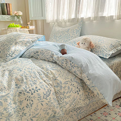 FLORVENA - Floral Cotton Duvet Set for an Artful Bedroom