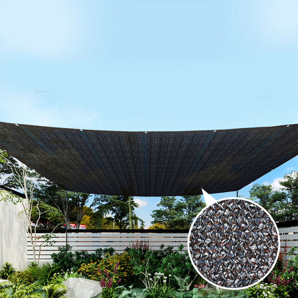 PLANTCANOPY - Foldable Mesh Plant Cover for Cooler Growing Spaces