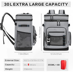 CHILLTREK - Leakproof Cooler Backpack for Hands-Free Freshness