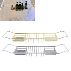 VELNORA - Expandable Bathtub Caddy for an Artfully Organized Soak
