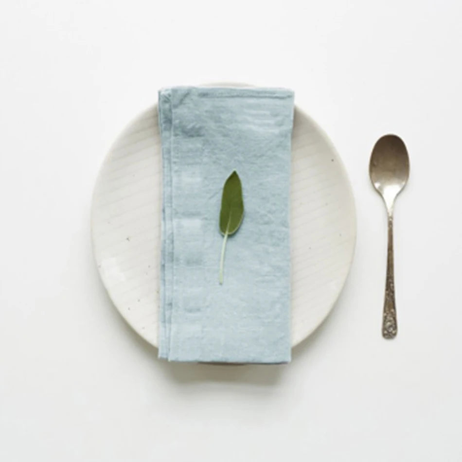 LINUVIA - Pure Linen Napkin Set for Artfully Layered Tables