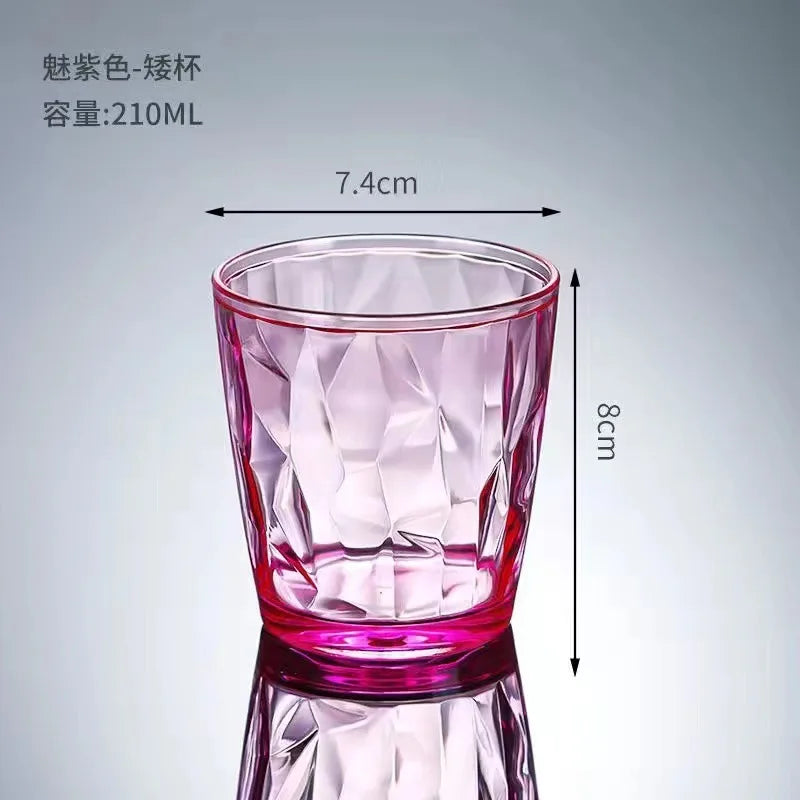 MORLUNE - Statement Acrylic Tumblers for Shatterproof Entertaining