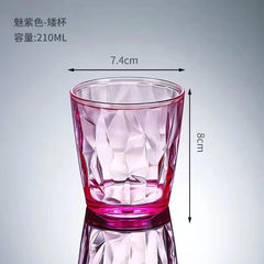 MORLUNE - Statement Acrylic Tumblers for Shatterproof Entertaining