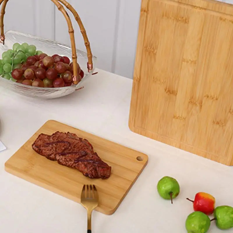 DUOVENA - Double-Sided Wooden Cutting Board for Hygienic Food Prep