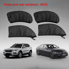 MESHLUNE - Mesh Car Window Shades for UV Protection and Cooler Rides