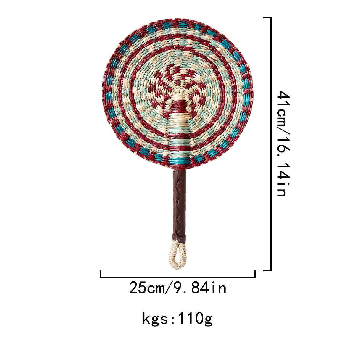 WOVELUNE - Woven Seagrass Fan Wall Art to Anchor Your Seating Area