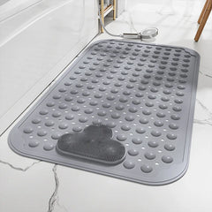 TREDORA - Textured Shower Mat for Steadier, Massaging Footing
