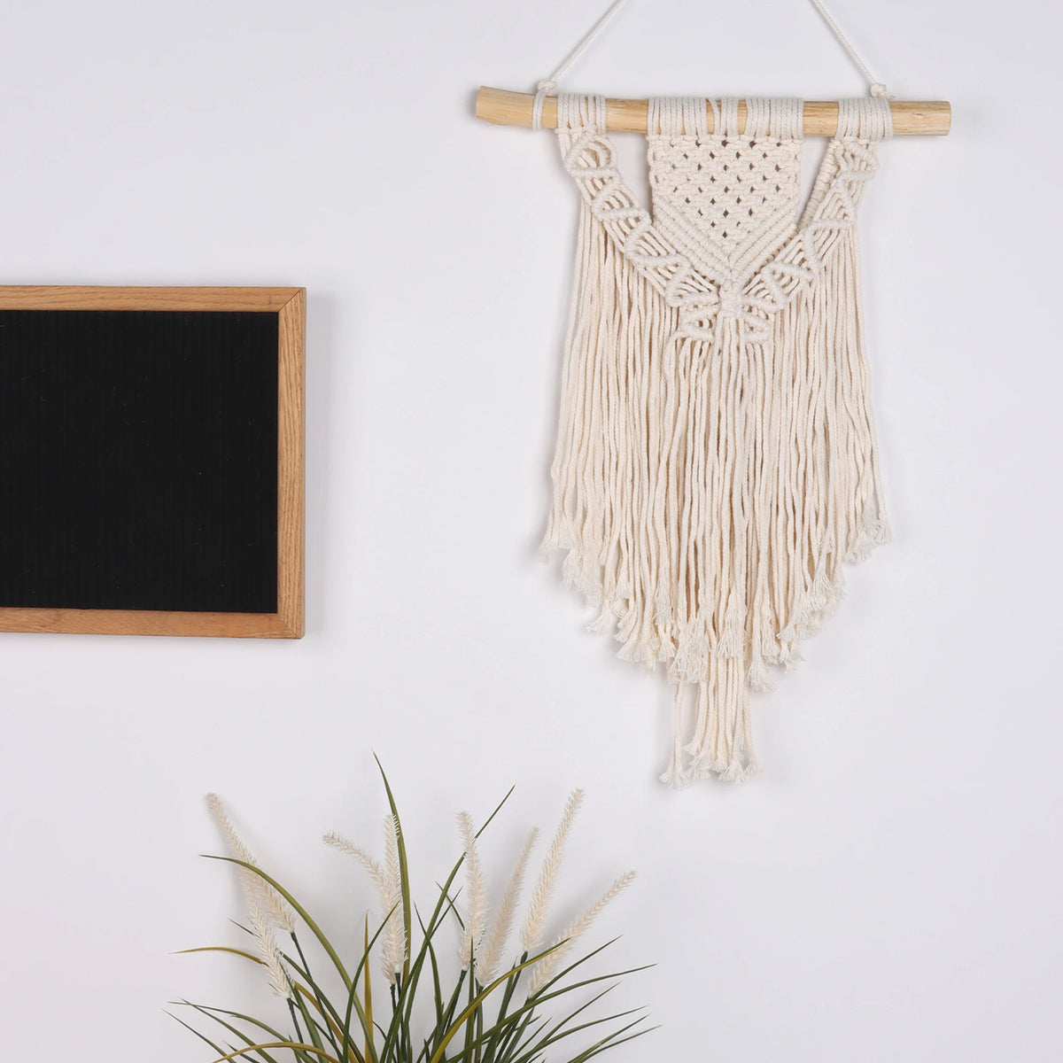 TAVYRA - Handwoven Macrame Wall Art To Anchor Bohemian Rooms
