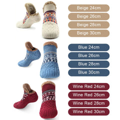 COZELVA - Plush-Lined Grip Socks for Warm, Secure Steps