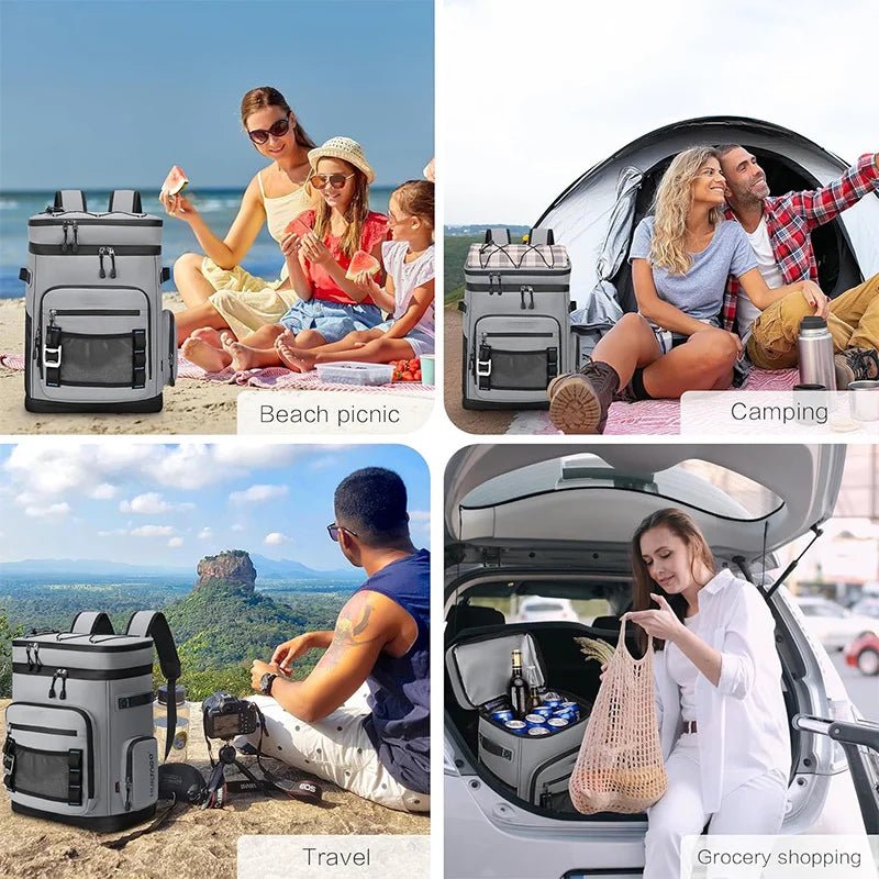 CHILLTREK - Leakproof Cooler Backpack for Hands-Free Freshness