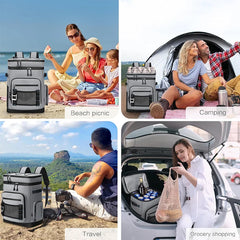 CHILLTREK - Leakproof Cooler Backpack for Hands-Free Freshness