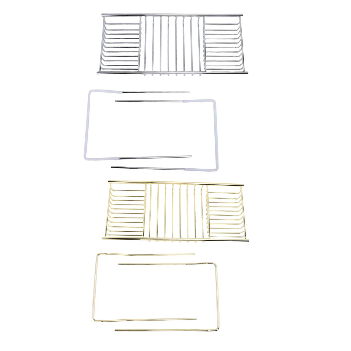 VELNORA - Expandable Bathtub Caddy for an Artfully Organized Soak