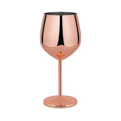 CALYVRA - Sculptural Stainless Steel Goblet for Break-Resistant Entertaining