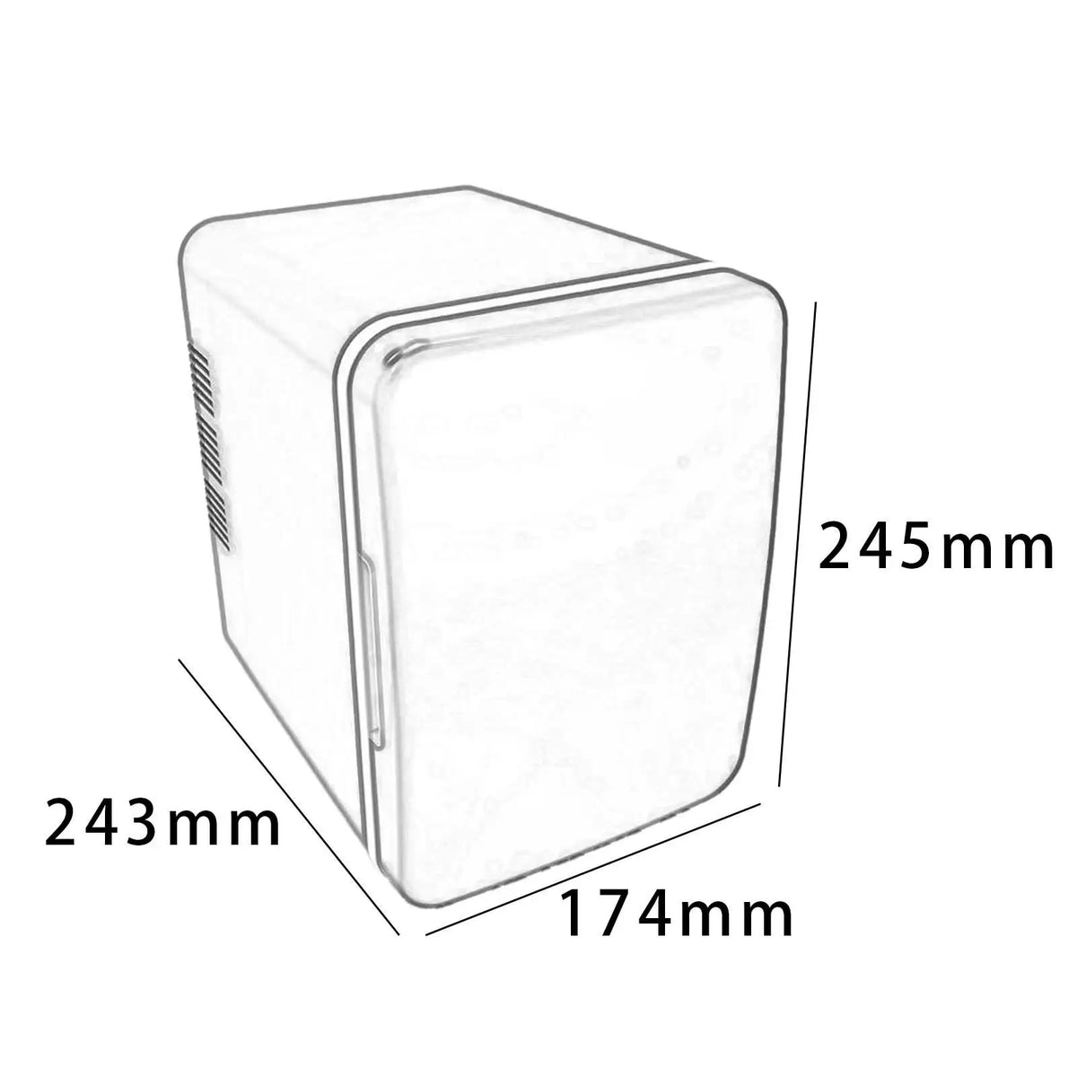 FROSTPOD - Portable Mini Refrigerator for Cooling On the Go