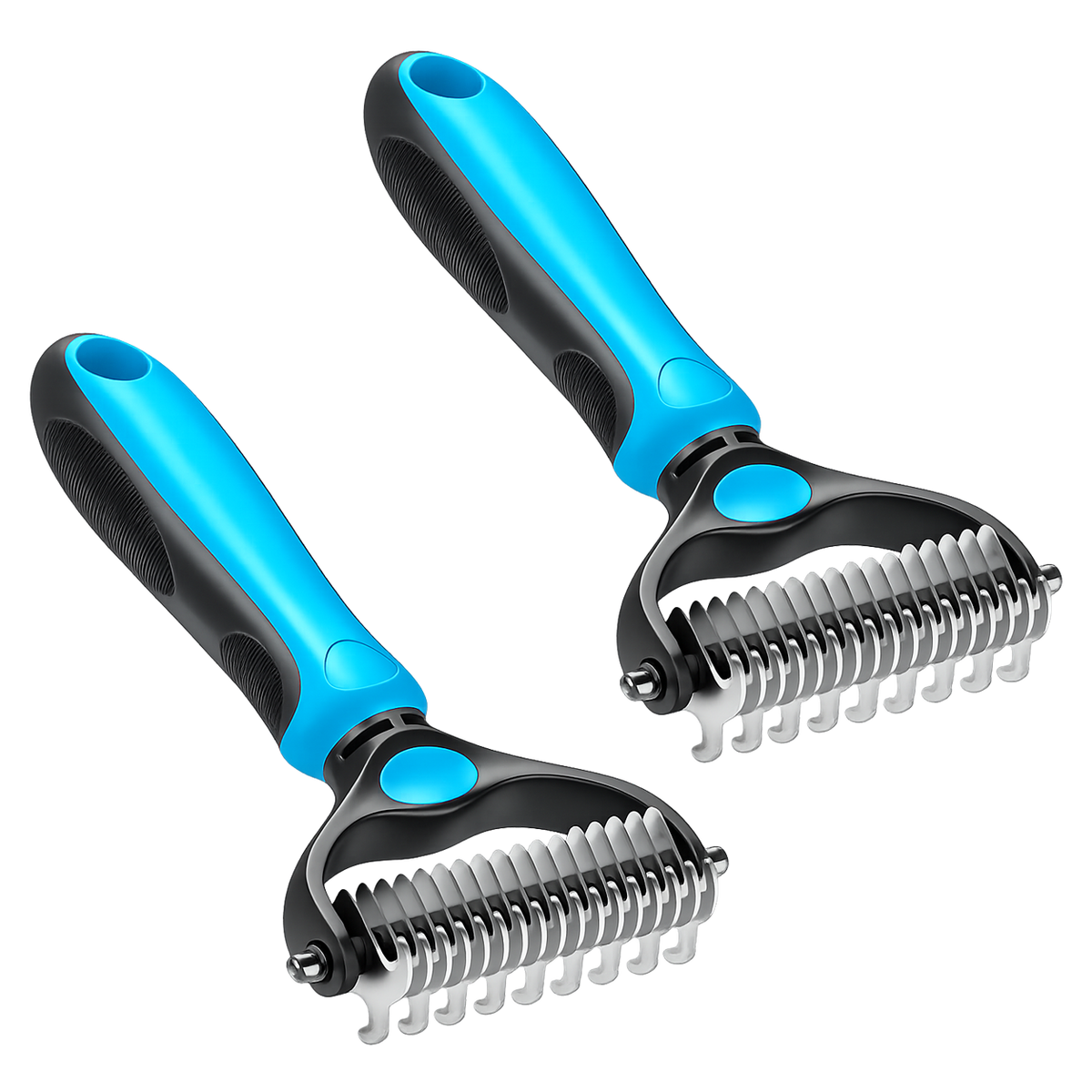 COATGUARD - Dual-Sided Pet Comb for Easy Deshedding and Detangling