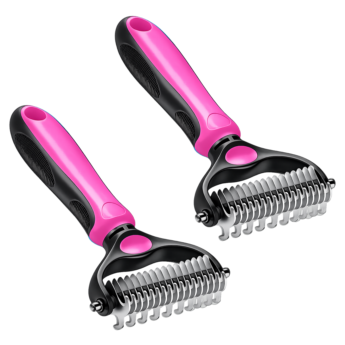 COATGUARD - Dual-Sided Pet Comb for Easy Deshedding and Detangling