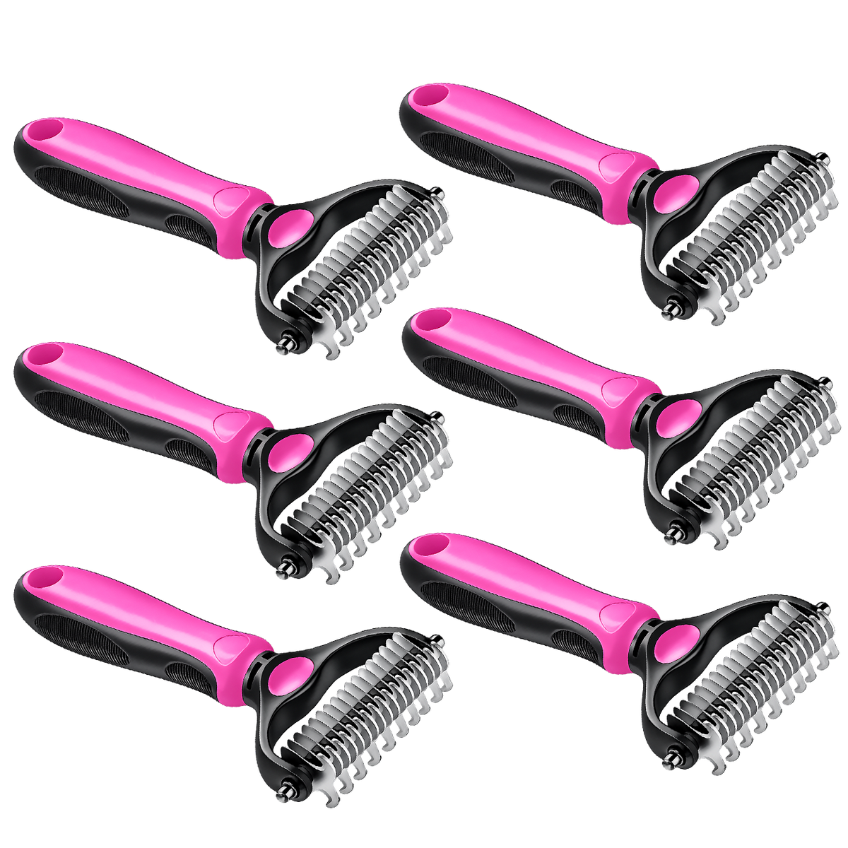 COATGUARD - Dual-Sided Pet Comb for Easy Deshedding and Detangling