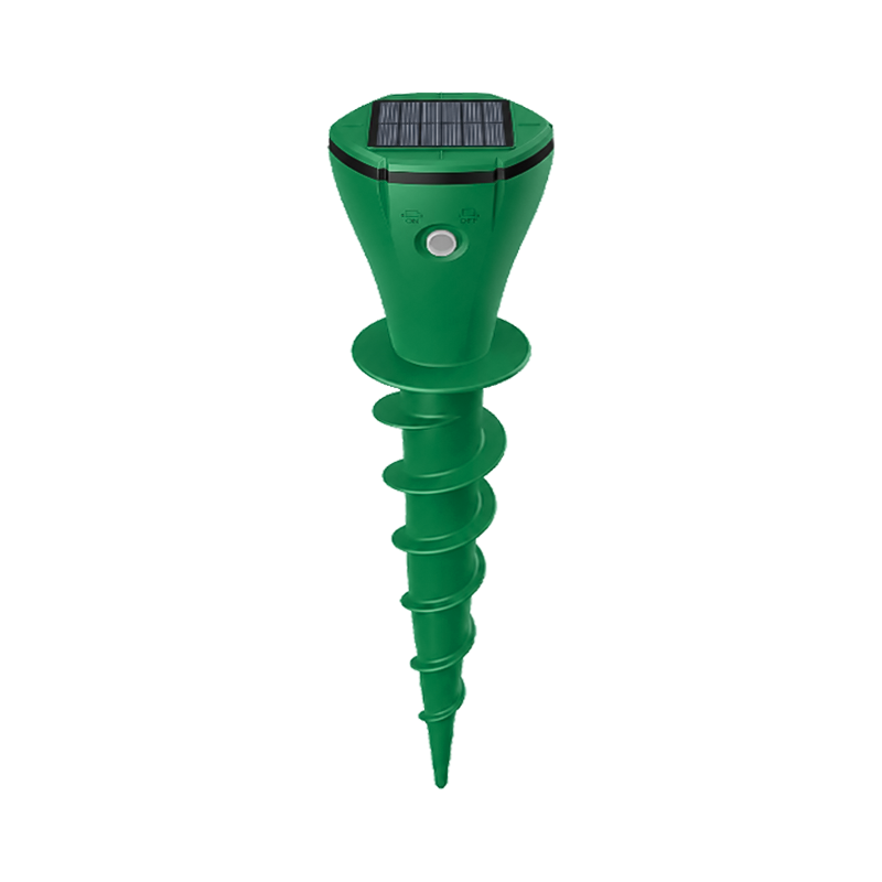 MOLVERRA - Solar Mole Repeller for Quiet Garden Protection