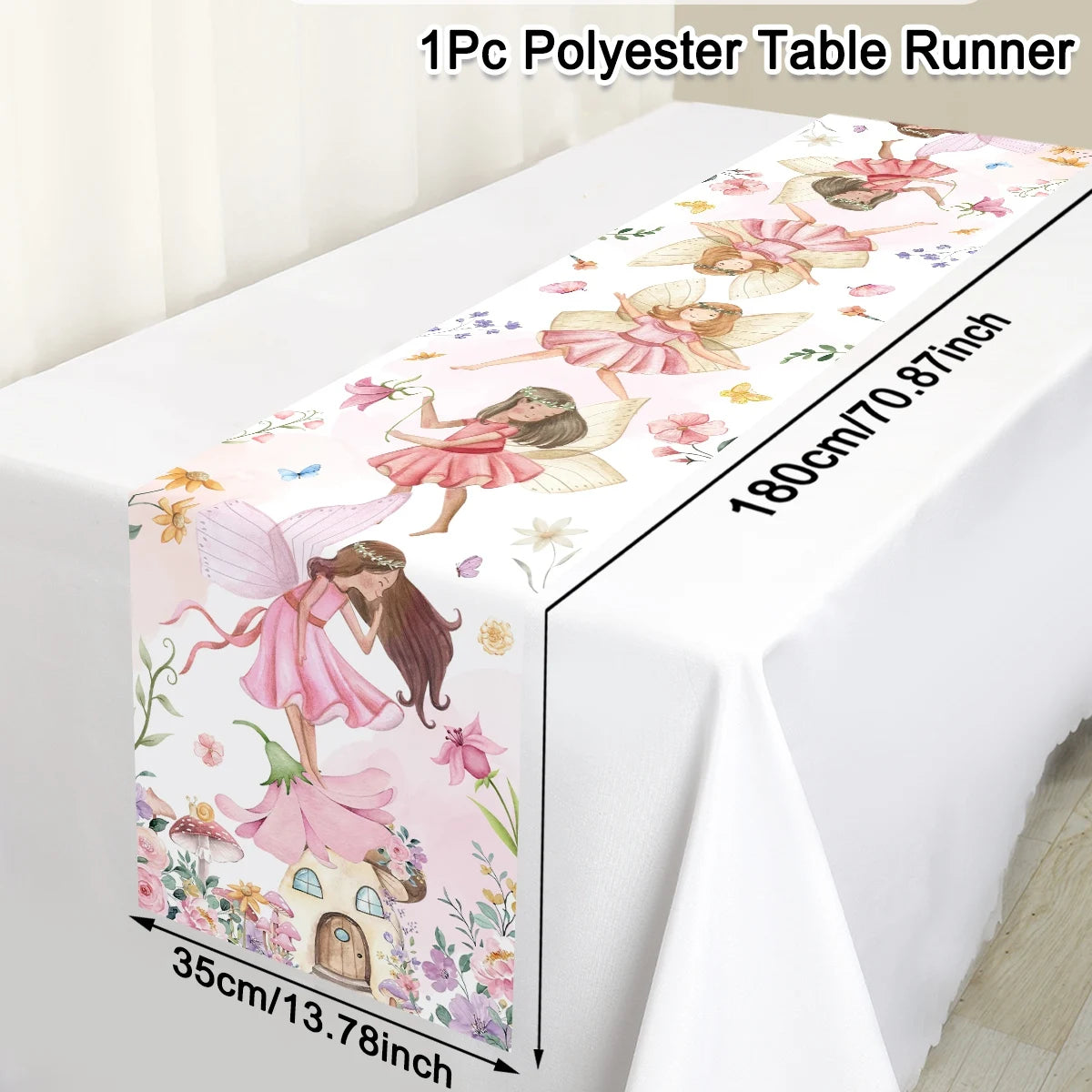 TULIVEL - Floral Table Runner for an Artful Spring Tablescape