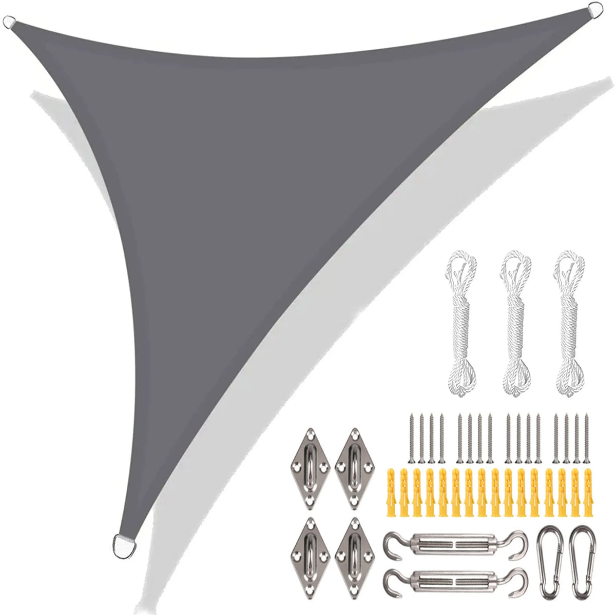 SUNTRIANGLE - Waterproof Triangle Shade Sail for Sculptural Outdoor Comfort