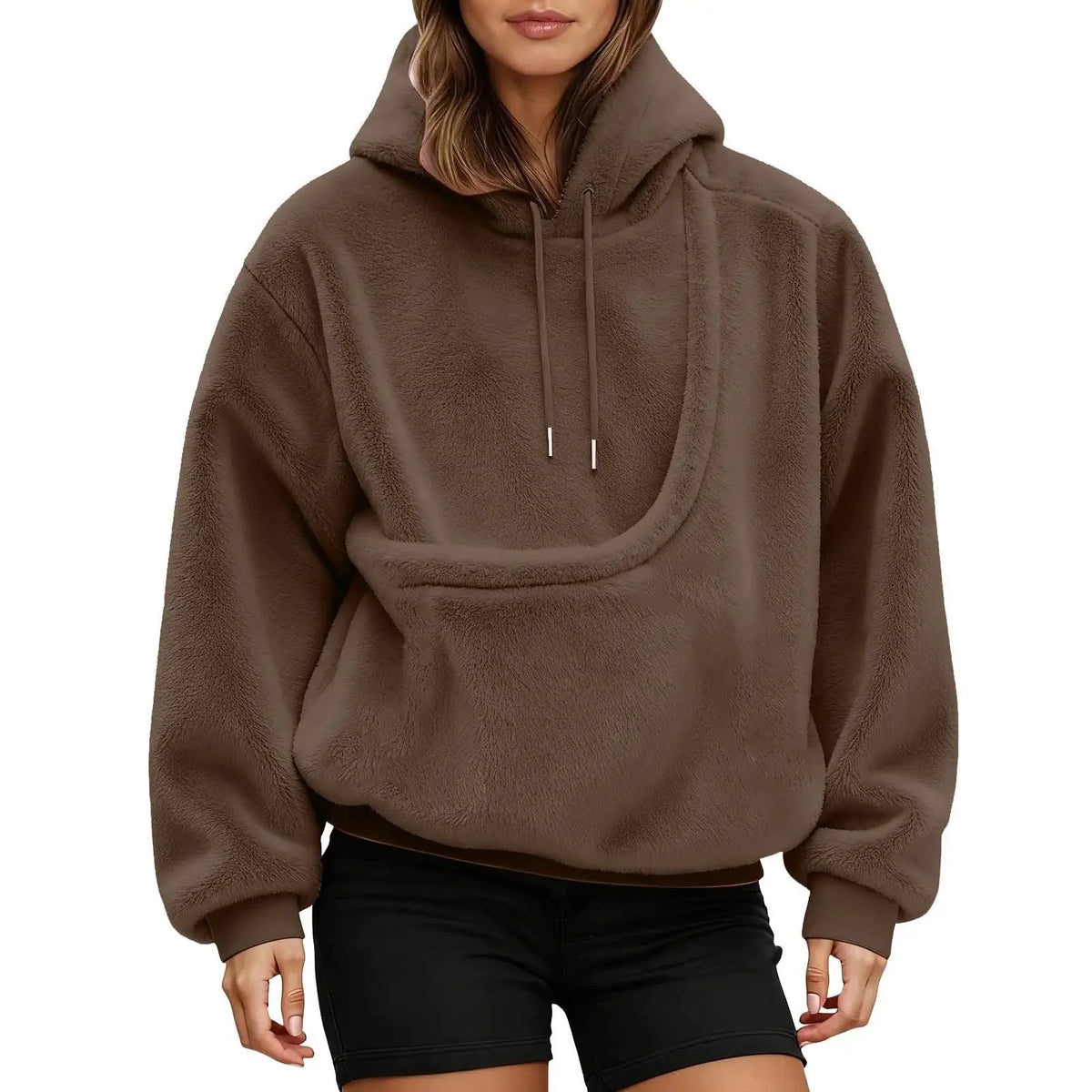 PAWVELA - Pet Carrier Hoodie for Hands-Free Comfort on the Go