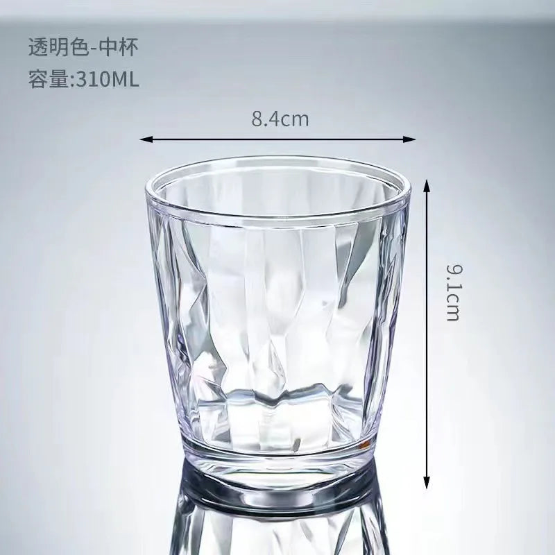 MORLUNE - Statement Acrylic Tumblers for Shatterproof Entertaining