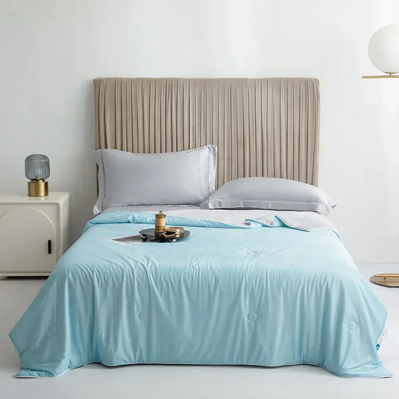 VELNIVA - Ice-Silk Cooling Comforter for Restful Summer Sleep