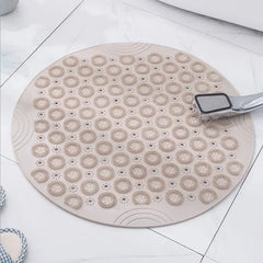 VELSORA - Sculptural Suction Bath Mat for Steadier Showers