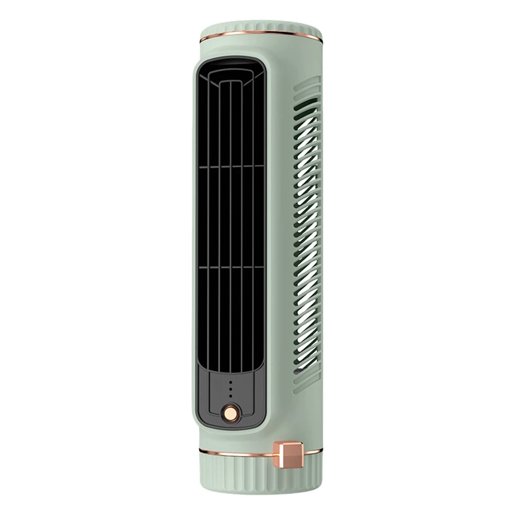 COOLSPIRE - Compact Tower Fan for Quiet Personal Cooling