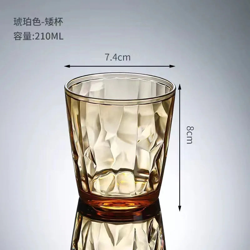 MORLUNE - Statement Acrylic Tumblers for Shatterproof Entertaining