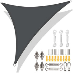 SUNTRIANGLE - Waterproof Triangle Shade Sail for Sculptural Outdoor Comfort