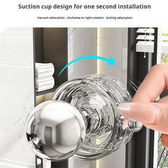 GRABLIS - Reusable Suction Grab Bar for Safer Bathroom Support