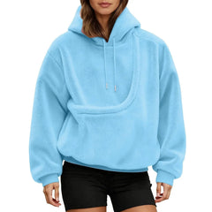 PAWVELA - Pet Carrier Hoodie for Hands-Free Comfort on the Go