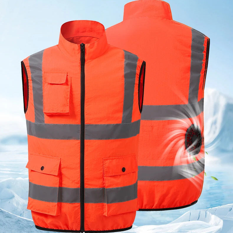 CHILLGEAR - Dual-Fan Cooling Vest for Relief During Outdoor Work