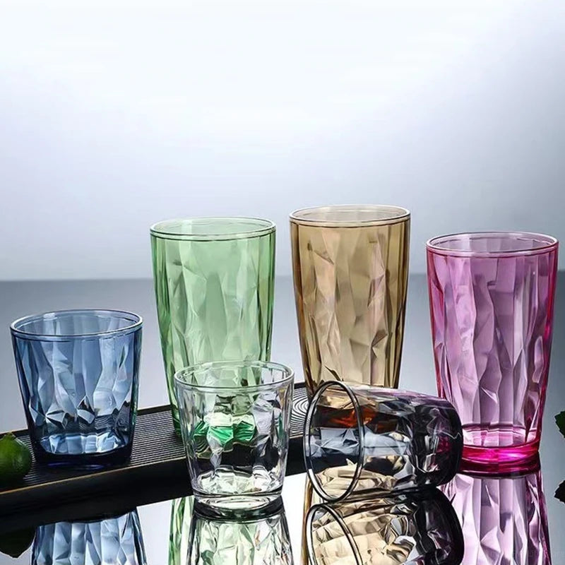 MORLUNE - Statement Acrylic Tumblers for Shatterproof Entertaining