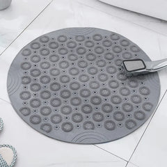 VELSORA - Sculptural Suction Bath Mat for Steadier Showers