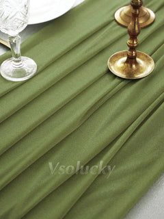 SHEERIVA - Sheer Table Runner for Elegant Occasion Tables
