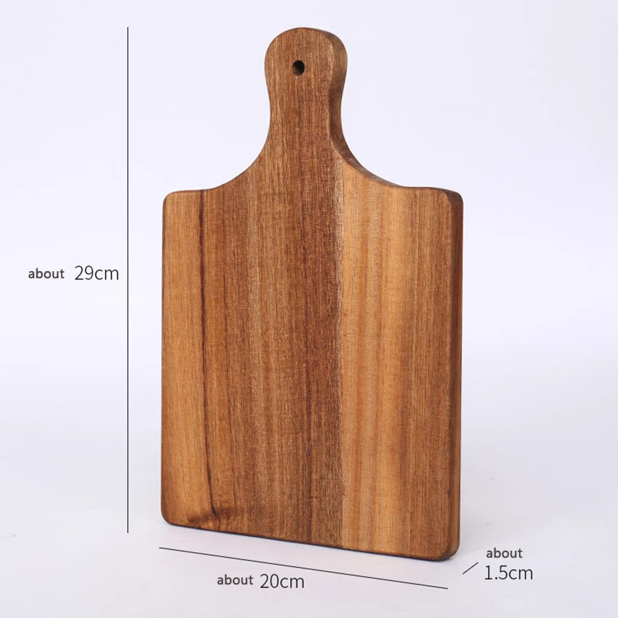 CARVYRA - Sculptural Acacia Cutting Board for Prep and Display