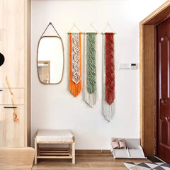 FOLYVIA - Leaf Macrame Wall Hanging to Enliven Blank Walls