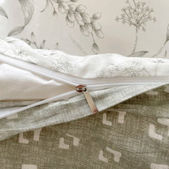 PETALYRA - Floral Cotton Duvet Set for an Artful Bedroom Focal Point