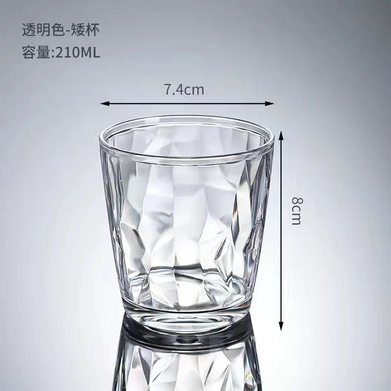 MORLUNE - Statement Acrylic Tumblers for Shatterproof Entertaining