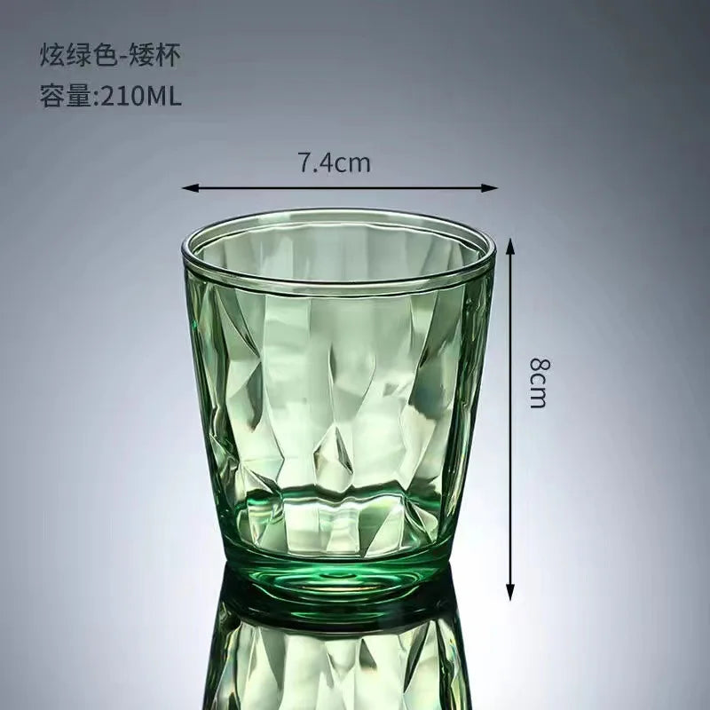 MORLUNE - Statement Acrylic Tumblers for Shatterproof Entertaining
