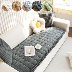 LOUNIVA - Flannel Sofa Cushion for Secure, Layered Comfort