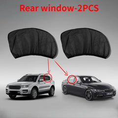 MESHLUNE - Mesh Car Window Shades for UV Protection and Cooler Rides