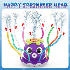 SPLASHPOD - Kids Octopus Sprinkler for Active Outdoor Play