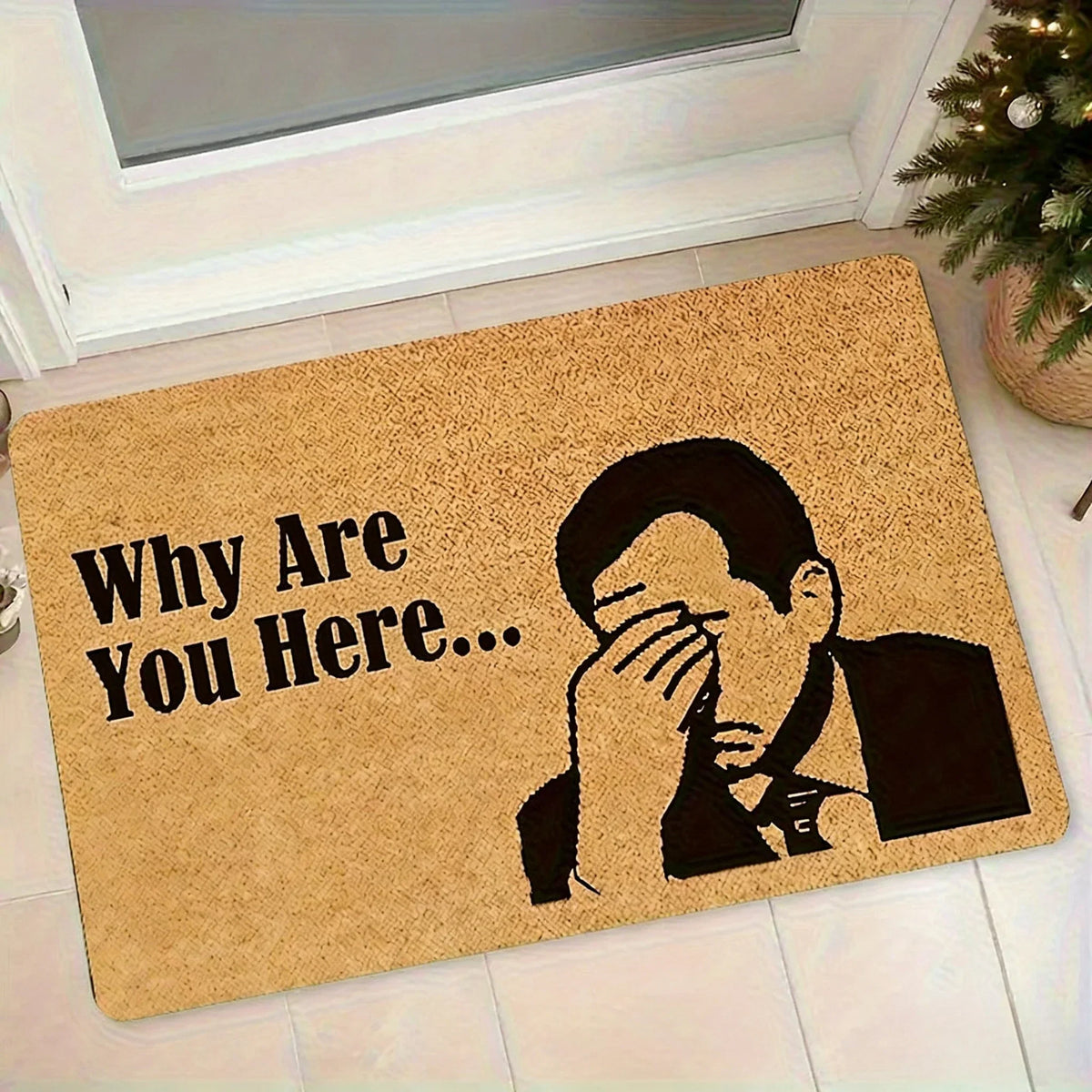 WELCOVA - Sarcastic Anti-Slip Doormat That Amuses Guests