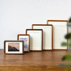 MEMORVA - Solid Wood Photo Frame for Gallery-Worthy Displays