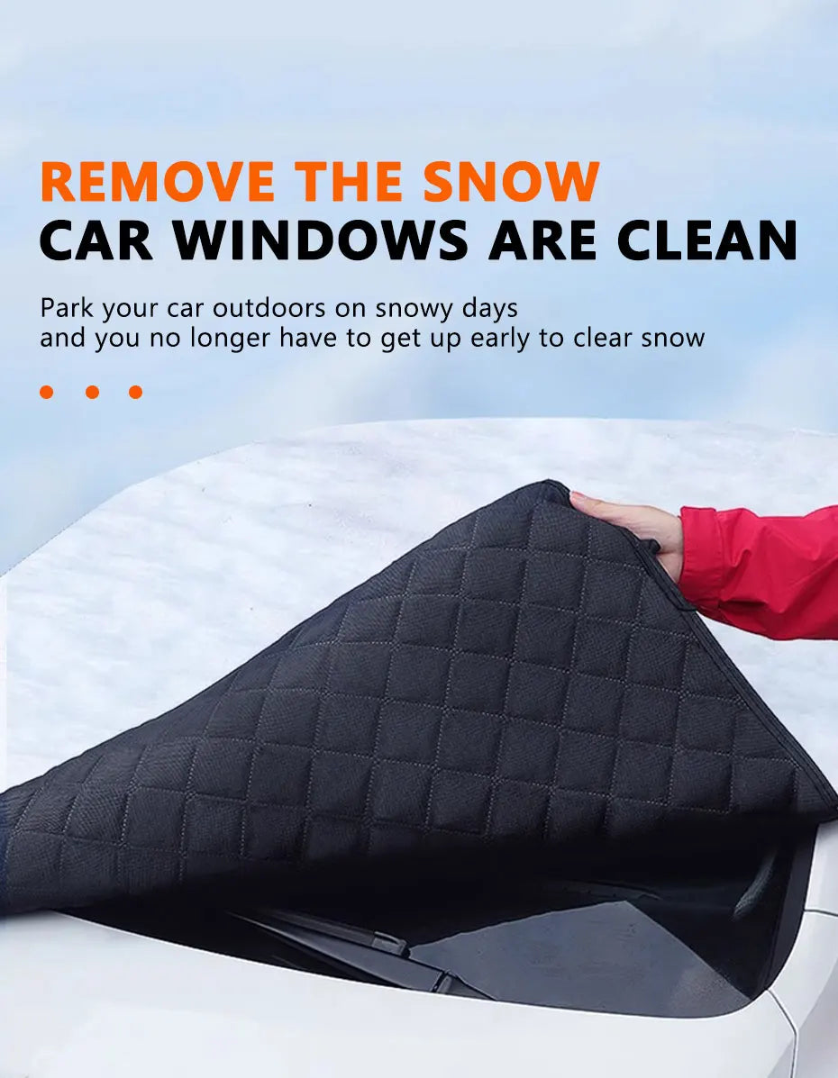 GLACIVEL - Magnetic Windshield Cover for Year-Round Protection