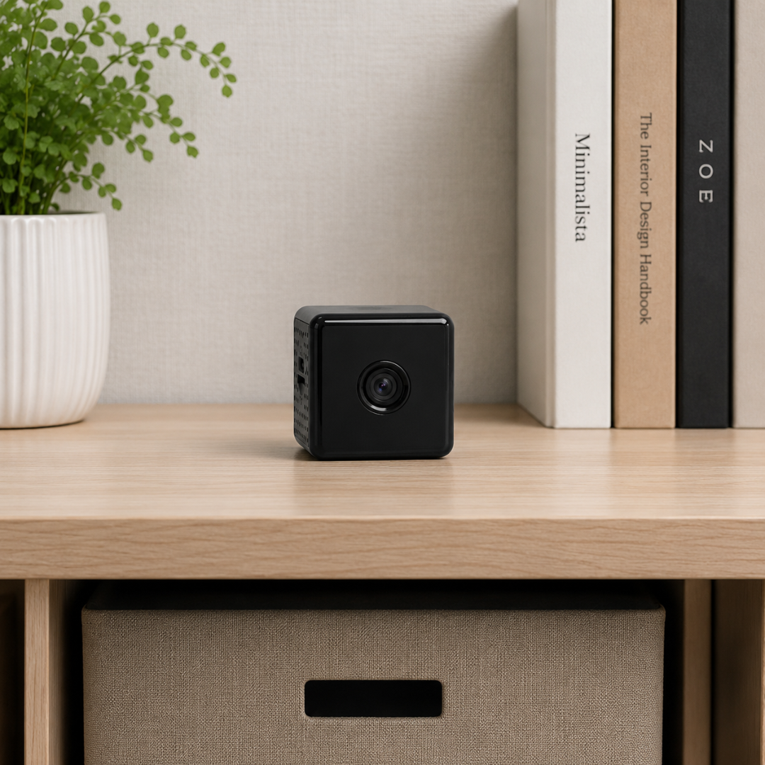VELQIRA - Mini WiFi Security Camera for Discreet Indoor Monitoring
